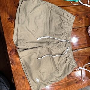 Nike Beige Casual Shorts